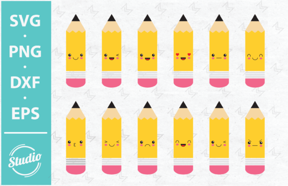Download Pencil Svg, Emoji Pencil Svg, Crayon Svg - Premium Resources