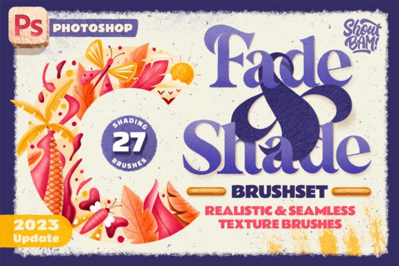 Download Fade &amp; Shade Photoshop Brush Set - Shade Collection