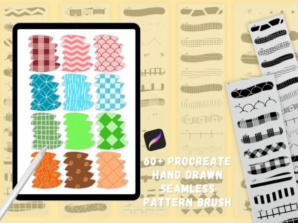 Download 60+ Procreate Seamless Pattern Brushes - Seamless pattern brushes Collection