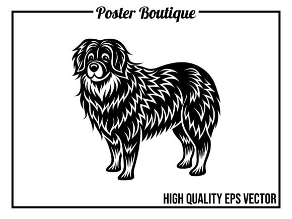 Download Tibetan Mastiff Graphic Vector EPS - Mastiff Collection