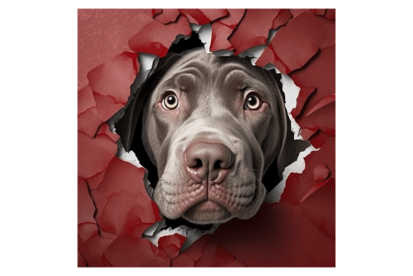 Download Christmas Neapolitan Mastiff Broken Wall 1 - Mastiff Collection